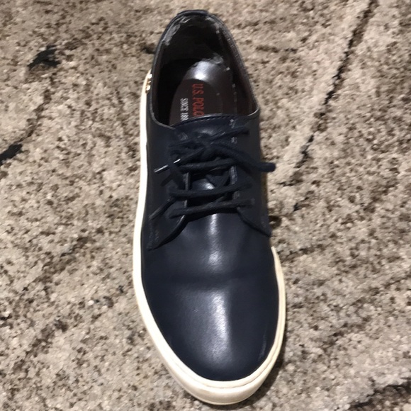 Navy Blue US Polo Shoes - Picture 6 of 9